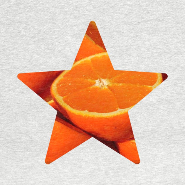 Orange Fruit Star by NAGANIES